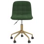 Swivel dining chairs 2 units dark green velvet by vidaXL, dining chairs - Ref: Foro24-334142, Price: 86,50 €, Discount: %