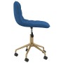 Swivel dining chairs 2 pcs blue velvet by vidaXL, dining chairs - Ref: Foro24-334143, Price: 90,99 €, Discount: %