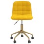 Swivel dining chairs 2 pcs mustard yellow velvet by vidaXL, dining chairs - Ref: Foro24-334146, Price: 103,33 €, Discount: %