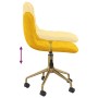 Swivel dining chairs 2 pcs mustard yellow velvet by vidaXL, dining chairs - Ref: Foro24-334146, Price: 103,33 €, Discount: %