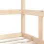 Estructura de cama para niños madera maciza de pino 70x140 cm de vidaXL, Cunas y camas para niños - Ref: Foro24-834510, Preci...