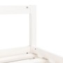 White pine wood children's bed frame 90x190 cm by vidaXL, Cribs and beds for children - Ref: Foro24-834403, Price: 97,99 €, D...