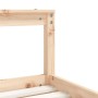 Estructura de cama para niños madera maciza de pino 70x140 cm de vidaXL, Cunas y camas para niños - Ref: Foro24-834396, Preci...