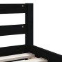 Children's bed frame and black pine wood drawers 90x190 cm by vidaXL, Cribs and beds for children - Ref: Foro24-834449, Price...