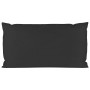 Pallet sofa cushions 2 units black fabric by vidaXL, Cushions for chairs and sofas - Ref: Foro24-47444, Price: 48,24 €, Disco...