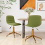 Swivel dining chairs 2 units light green velvet by vidaXL, dining chairs - Ref: Foro24-334163, Price: 82,99 €, Discount: %