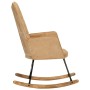 Vintage Cream Canvas Rocking Chair by vidaXL, Rocking chairs - Ref: Foro24-339683, Price: 114,71 €, Discount: %