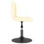 Cream Velvet Swivel Kitchen Stool by vidaXL, Kitchen stools - Ref: Foro24-334251, Price: 90,46 €, Discount: %