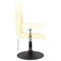 Cream Velvet Swivel Kitchen Stool by vidaXL, Kitchen stools - Ref: Foro24-334251, Price: 90,46 €, Discount: %