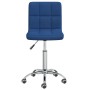 Swivel dining chairs 2 units blue fabric by vidaXL, dining chairs - Ref: Foro24-334327, Price: 96,99 €, Discount: %