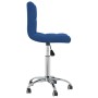 Swivel dining chairs 2 units blue fabric by vidaXL, dining chairs - Ref: Foro24-334327, Price: 96,99 €, Discount: %