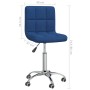 Sillas de comedor giratorias 2 unidades tela azul de vidaXL, Sillas de comedor - Ref: Foro24-334327, Precio: 96,09 €, Descuen...