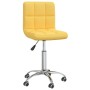 Swivel dining chairs 2 units mustard yellow fabric by vidaXL, dining chairs - Ref: Foro24-334330, Price: 95,46 €, Discount: %