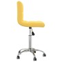 Swivel dining chairs 2 units mustard yellow fabric by vidaXL, dining chairs - Ref: Foro24-334330, Price: 95,46 €, Discount: %