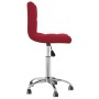 Swivel dining chairs 2 units red red fabric by vidaXL, dining chairs - Ref: Foro24-334331, Price: 97,03 €, Discount: %