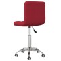 Sillas de comedor giratorias 2 unidades tela rojo tinto de vidaXL, Sillas de comedor - Ref: Foro24-334331, Precio: 97,03 €, D...