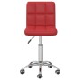 Drehbare Esszimmerstühle, 2 Stück, rot, rotes Kunstleder von vidaXL, Essstühle - Ref: Foro24-334349, Preis: 111,63 €, Rabatt: %