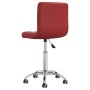 Drehbare Esszimmerstühle, 2 Stück, rot, rotes Kunstleder von vidaXL, Essstühle - Ref: Foro24-334349, Preis: 111,99 €, Rabatt: %