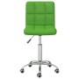 Swivel dining chairs 2 units green synthetic leather by vidaXL, dining chairs - Ref: Foro24-334352, Price: 116,33 €, Discount: %