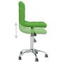 Swivel dining chairs 2 units green synthetic leather by vidaXL, dining chairs - Ref: Foro24-334352, Price: 116,33 €, Discount: %