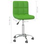 Swivel dining chairs 2 units green synthetic leather by vidaXL, dining chairs - Ref: Foro24-334352, Price: 116,33 €, Discount: %