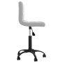 Light Gray Velvet Swivel Office Chair by vidaXL, Office chairs - Ref: Foro24-334356, Price: 81,90 €, Discount: %