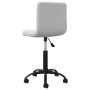 Light Gray Velvet Swivel Office Chair by vidaXL, Office chairs - Ref: Foro24-334356, Price: 81,90 €, Discount: %