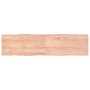 Tischplatte aus behandeltem Holz mit naturbrauner Kante, 160 x 40 x (2–6) cm von vidaXL, Tischplatten - Ref: Foro24-363969, P...