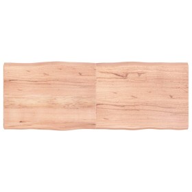 Treated wood table top with natural brown edge 160x60x(2-6)cm by vidaXL, Table tops - Ref: Foro24-363973, Price: 107,70 €, Di...