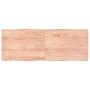 Tablero mesa madera tratada borde natural marrón 160x60x(2-6)cm de vidaXL, Tableros para mesas - Ref: Foro24-363973, Precio: ...