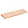 Tischplatte aus behandeltem Holz mit naturbrauner Kante, 160 x 60 x (2–6) cm von vidaXL, Tischplatten - Ref: Foro24-363973, P...