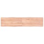 Tablero mesa madera tratada borde natural marrón 180x40x(2-6)cm de vidaXL, Tableros para mesas - Ref: Foro24-363975, Precio: ...