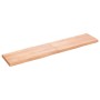 Tablero mesa madera tratada borde natural marrón 180x40x(2-6)cm de vidaXL, Tableros para mesas - Ref: Foro24-363975, Precio: ...