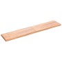 Tablero mesa madera tratada borde natural marrón 200x40x(2-6)cm de vidaXL, Tableros para mesas - Ref: Foro24-363981, Precio: ...