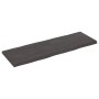 Tablero mesa madera tratada borde vivo marrón 120x40x(2-4) cm de vidaXL, Tableros para mesas - Ref: Foro24-364022, Precio: 10...