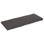 Tablero mesa madera tratada borde vivo marrón 120x50x(2-6) cm de vidaXL, Tableros para mesas - Ref: Foro24-364025, Precio: 14...