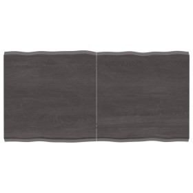 Tablero mesa madera tratada borde vivo marrón 120x60x(2-4) cm de vidaXL, Tableros para mesas - Ref: Foro24-364026, Precio: 14...