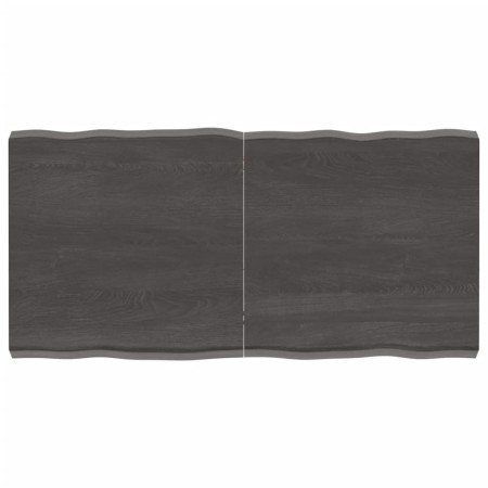 Tablero mesa madera tratada borde vivo marrón 120x60x(2-6) cm de vidaXL, Tableros para mesas - Ref: Foro24-364027, Precio: 17...