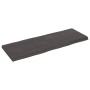 Tablero mesa madera tratada borde vivo marrón 140x50x(2-6) cm de vidaXL, Tableros para mesas - Ref: Foro24-364031, Precio: 83...