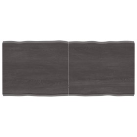 Treated wood table top brown live edge 140x60x(2-4) cm by vidaXL, Table tops - Ref: Foro24-364032, Price: 81,81 €, Discount: %