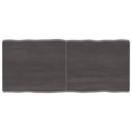 Treated wood table top brown live edge 140x60x(2-6) cm by vidaXL, Table tops - Ref: Foro24-364033, Price: 95,67 €, Discount: %