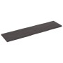 Tablero mesa madera tratada borde vivo marrón 160x40x(2-4) cm de vidaXL, Tableros para mesas - Ref: Foro24-364034, Precio: 65...