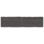 Tablero mesa madera tratada borde vivo marrón 160x40x(2-6) cm de vidaXL, Tableros para mesas - Ref: Foro24-364035, Precio: 80...