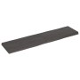 Tablero mesa madera tratada borde vivo marrón 160x40x(2-6) cm de vidaXL, Tableros para mesas - Ref: Foro24-364035, Precio: 80...