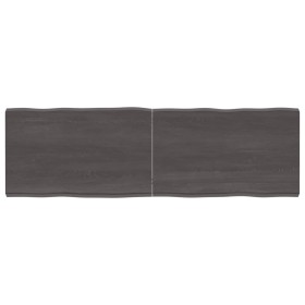 Tablero mesa madera tratada borde vivo marrón 160x50x(2-6) cm de vidaXL, Tableros para mesas - Ref: Foro24-364037, Precio: 93...