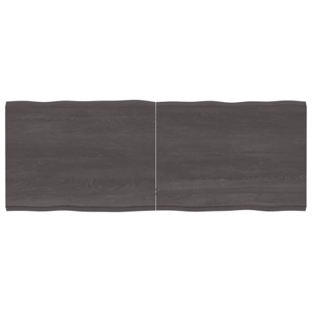 Tablero mesa madera tratada borde vivo marrón 160x60x(2-4) cm de vidaXL, Tableros para mesas - Ref: Foro24-364038, Precio: 91...