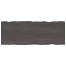 Tablero mesa madera tratada borde vivo marrón 160x60x(2-6) cm de vidaXL, Tableros para mesas - Ref: Foro24-364039, Precio: 10...