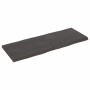 Tablero mesa madera tratada borde vivo marrón 160x60x(2-6) cm de vidaXL, Tableros para mesas - Ref: Foro24-364039, Precio: 10...