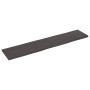 Tablero mesa madera tratada borde vivo marrón 180x40x(2-4) cm de vidaXL, Tableros para mesas - Ref: Foro24-364040, Precio: 72...