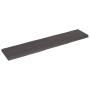 Tablero mesa madera tratada borde vivo marrón 180x40x(2-6) cm de vidaXL, Tableros para mesas - Ref: Foro24-364041, Precio: 88...